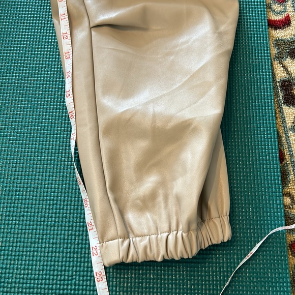 Pleather Zara drawstring pants - Picture 4 of 8